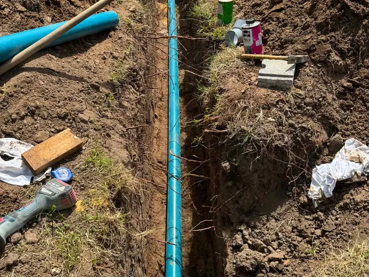 Pose de canalisations PVC et fourreaux – Bourgueil (37)